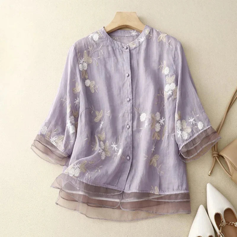 Lauri | Blusa bordada