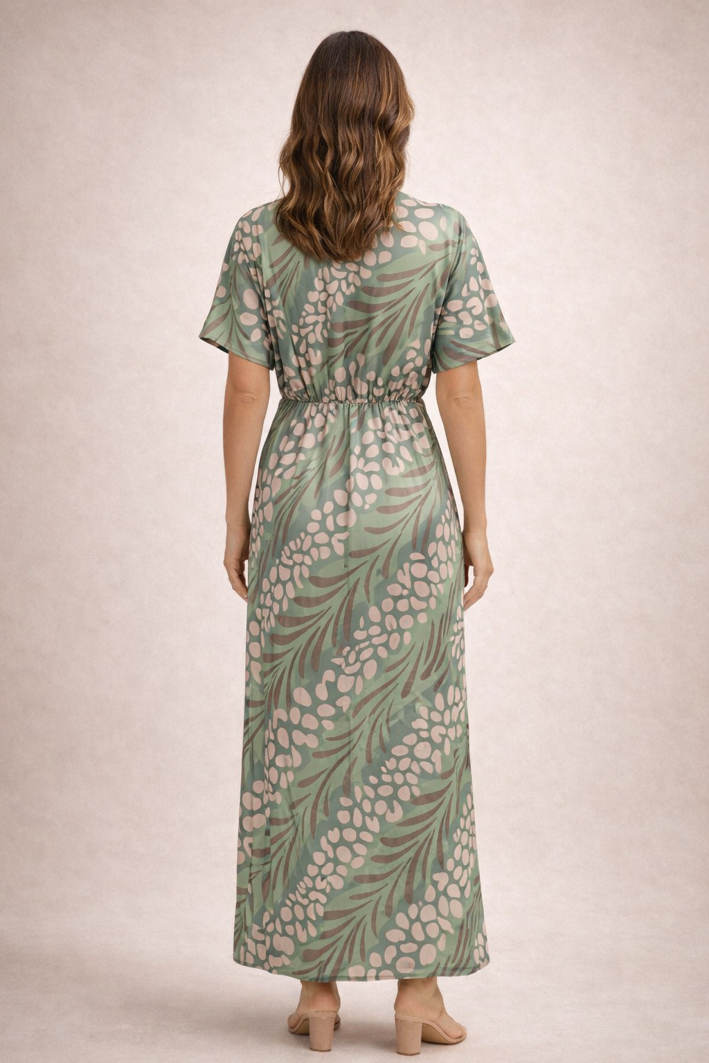 Carla™ | Vestido Estampado Drapeado