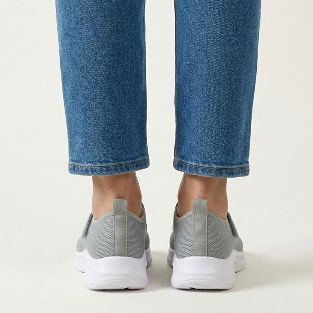 Nicol - Sandalia cómoda para mujer con cierre de velcro