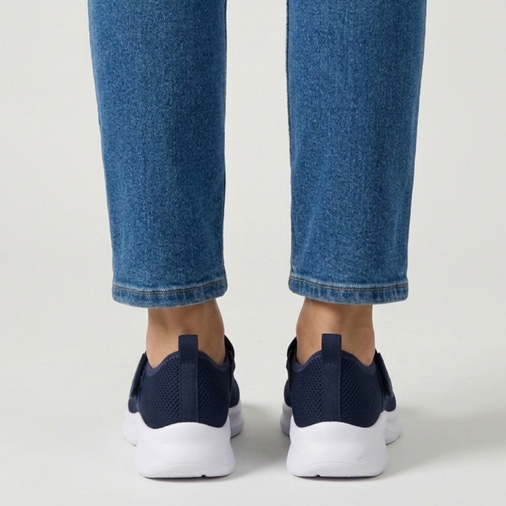 Nicol - Sandalia cómoda para mujer con cierre de velcro