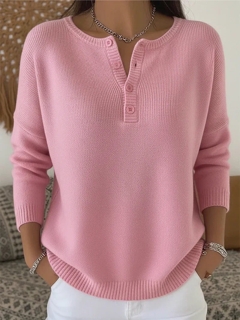 Mira – Button-Down Knit Jumper