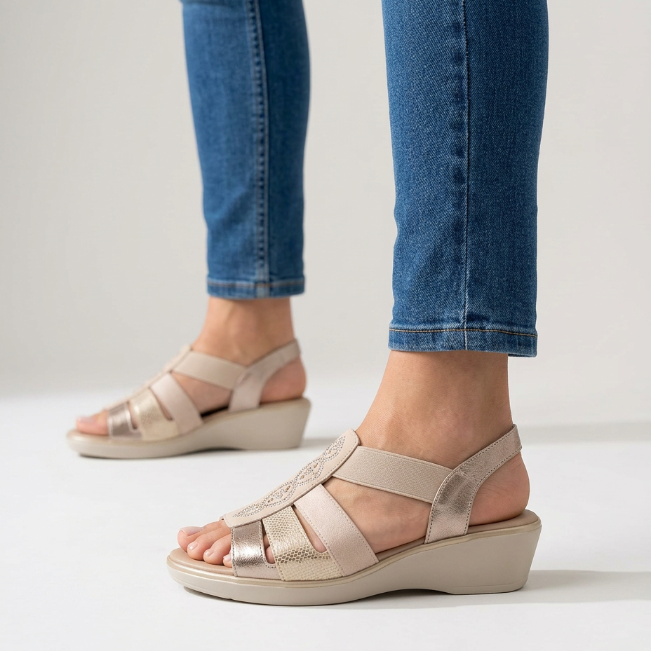 Magdalena  - Sandalia cómoda para mujer